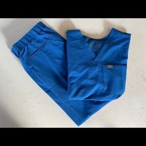 Set of blue Figs scrubs